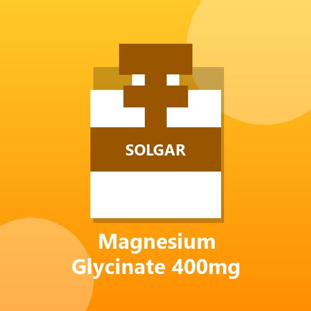 Magnesium Glycinate 400mg 60s