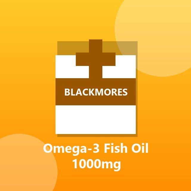 Omega-3 Fish Oil 1000mg 90s